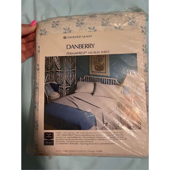 NWT Vintage Sheets Muslin Twin Size - Picture 4 of 6